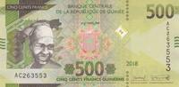 Africa GUINEA P.53a - 500 Francs UNC -