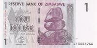 Africa ZIMBABWE P.65 - 1 Dollar UNC -
