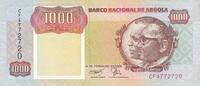 Africa ANGOLA P.129b - 1000 Kwanzas UNC -