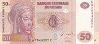 Africa CONGO DEM. REPUBLIC P.97a - 50 Francs UNC -