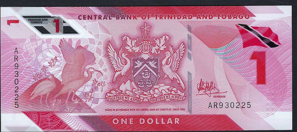 Trinidad Et Tobago 1 Dollar 2020 Central Bank Of Trinidad And Tobago   12173 30 