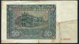 Pologne / Poland 50 Zlotych 01/08/1941 Bank Emisyjny W Polsce serie A B / TB