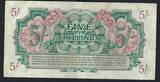 Grande Bretagne / Britain / England 5 Shillings 1946 British Armed Forces SS