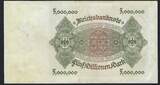 Allemagne / Deutschland / Germany 5 Millionen Mark 01/06/1923 Reichsbanknote SS