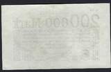 Allemagne / Deutschland / Germany 200000 Mark 09/08/1923 Reichsbanknote VZ