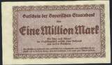 Baviere / Bayern / Bavaria 1 Million Mark 01/08/1923 Bayerischen Staatsbank SS +
