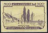 Allemagne / Deutschland / Germany 500 Mark 25/10/1922 Kehl Am Rhein SS +