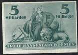 Allemagne / Deutschland / Germany 5 Milliarden Mark 20/10/1923 Bremen SS +