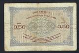 Sarre / Saarland 50 Centimes 1920 Mines domaniales de la Sarre série A S