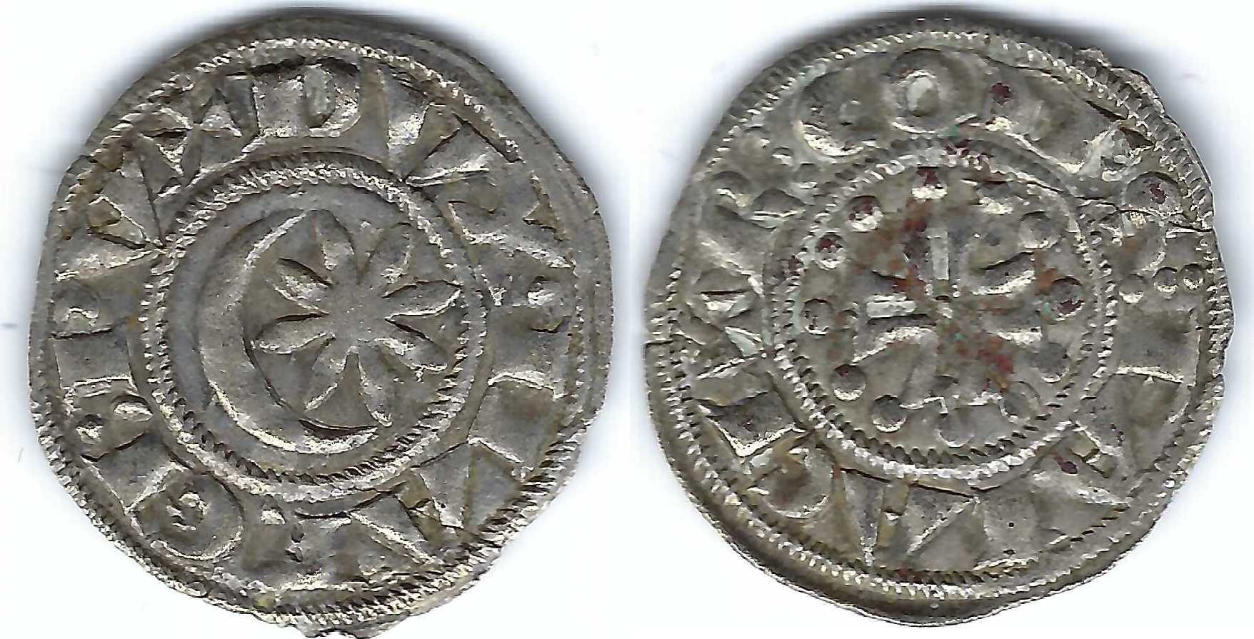 Marquisat de Provence Denier anonyme 1222 1249 Raymond VII SS