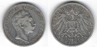 Prusse / Preussen / Prussia 2 Mark Wilhelm II -