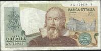 Italie / Italia / Italien 2000 Lire Galileo AA -