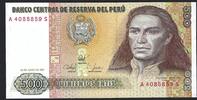 Pérou / Peru 500 Intis Banco Central De Reserva Del Peru -
