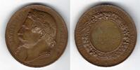 France / Frankreich Médaille en bronze Napoléon III -