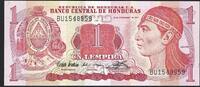 Honduras 1 Lempira Banco Central De Honduras -