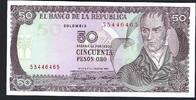 Colombie / Colombia 50 Pesos E l Banco De La Republica -