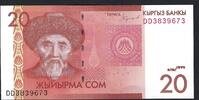 Kyrghizistan / Kyrgyztan 20 som Kyrgyz Bank -
