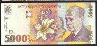 Roumanie / Romania 5000 Lei Banca Nationala A Romaniei -
