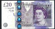 Grande Bretagne / Großbritannien / Britain 20 Pounds Queen Elizabeth II -
