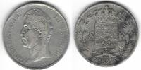 5 Francs 1827 W France / Frankreich / Lille Charles X F.S  (Randfehler)