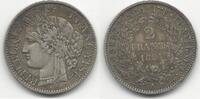 France / Frankreich / Paris 2 Francs Cérès -