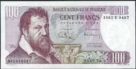 Belgique / Belgium 100 Francs Banque Nationale de Belgique -
