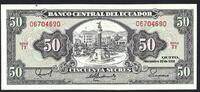 Equateur / Ecuador 50 Sucres Banco Central Del Ecuador série TY -