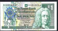 Ecosse / Scotland 1 Pound The Royal Bank of Scotland -