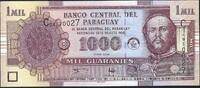 Paraguay 1000 Guaranies Banco Central Del Paraguay -