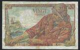 France / Frankreich 20 Francs Pêcheur K.61 -