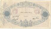 France / Frankreich 500 Francs Bleu et Rose N.2683 -