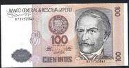 Pérou / Peru 100 Intis Banco Central De Reserva Del Peru -