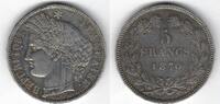 France / Frankreich / Paris 5 Francs Cérès type sans légende -
