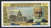 5 Nouveaux Francs 02/11/1961 France / Frankreich Victor Hugo  R.69 VZ +