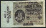 500 Milliarden Mark 15/03/1923 Allemagne / Deutschland / Germany Reichsbanknote S