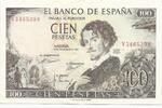 Espagne / Spain / Spanien 100 Pesetas Banco De españa -