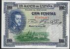Espagne / Spain / Spanien 100 Pesetas El Banco de Esana (1936) -