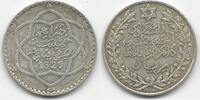 Maroc / Marokko / Morocco 5 Dirhams Moulay Hafid I -