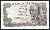 Espagne / Spain / Spanien 100 Pesetas El Banco De Espana -