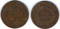 France / Frankreich / Paris 10 centimes Cérès torche -