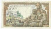 France / Frankreich 1000 Francs Déesse Déméter  O.9510