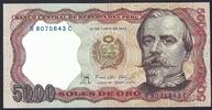 Pérou / Peru 500 Soles Banco Central De Reserva Del Peru -