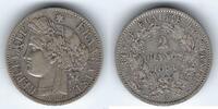 France / Frankreich / Paris 2 Francs Cérès -