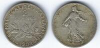 France / Frankreich 2 Francs Semeuse -