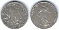 France / Frankreich 50 Centimes Semeuse -