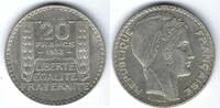 France / Frankreich 20 francs Turin Rameaux longs -