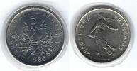 France / Frankreich 5 Francs Semeuse -