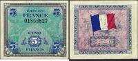 France / Frankreich 5 Francs Trésor type DRAPEAU Sans série -