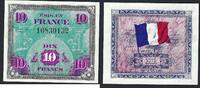 France / Frankreich 10 Francs Trésor type DRAPEAU Sans série -