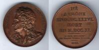 France / Frankreich Médaille en bronze N. Boileau Despreaux -